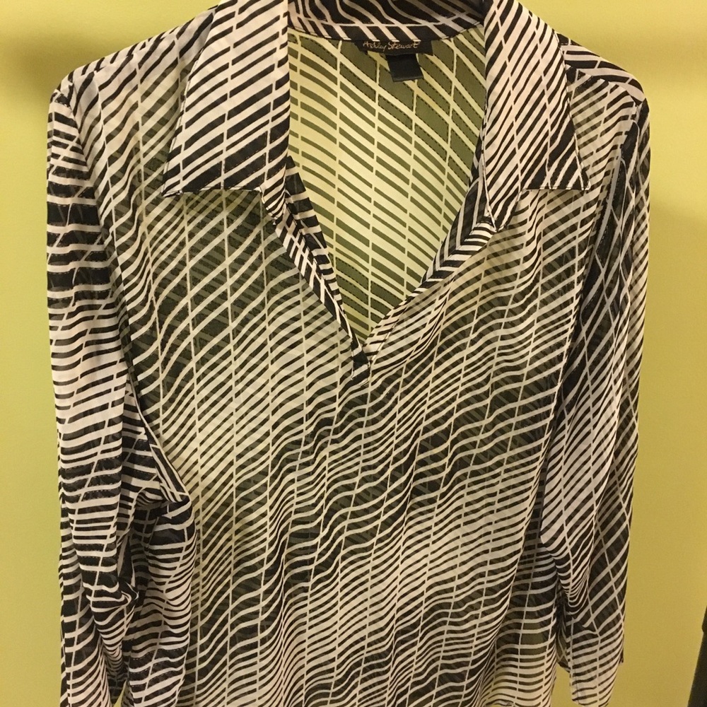 Sheer blouse